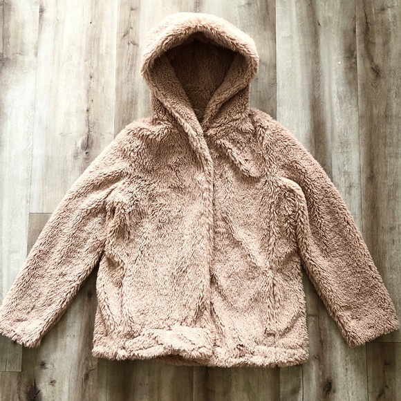GAP, Teddy Jacket, Womens Jacket, Hooded, Coat, Size Small, Nice Condition - Picture 3 of 13